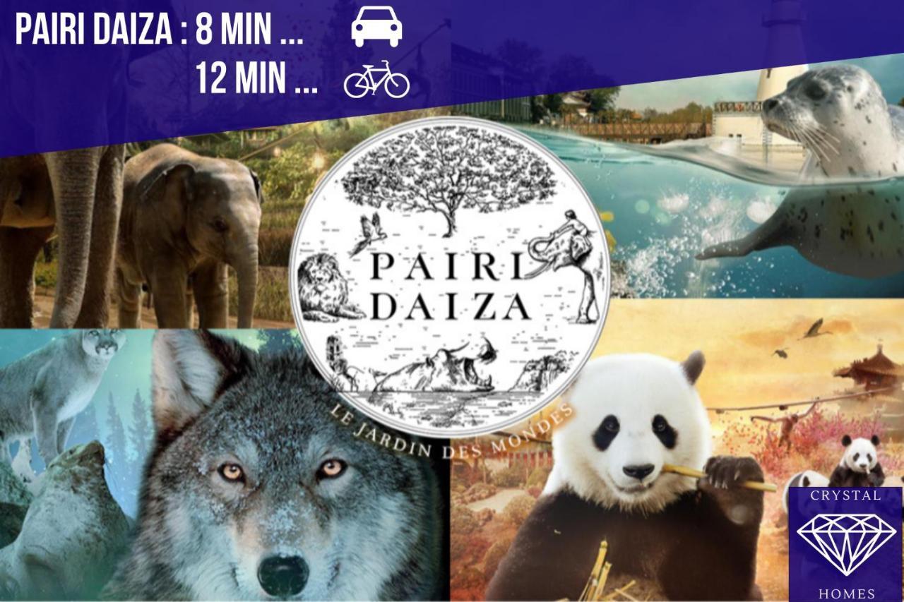 ברוחלטה Gite Rubis - Jacuzzi - Pairi Daiza - 6 Pers מראה חיצוני תמונה